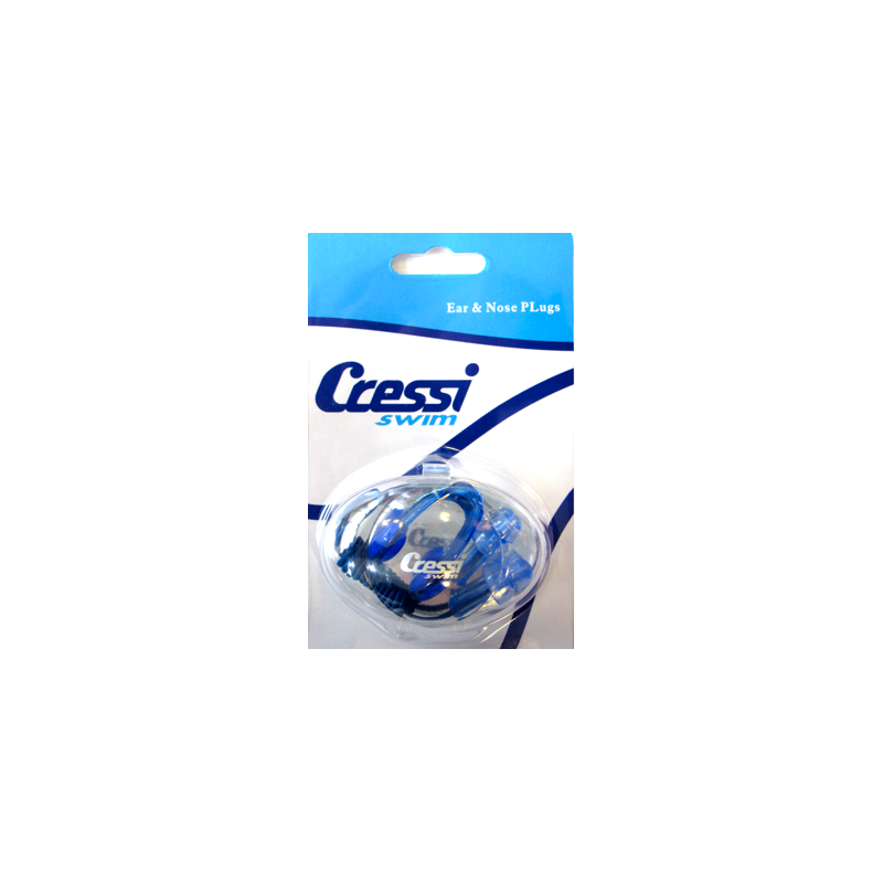 KIT pinza nariz y tapones oído Cressi.