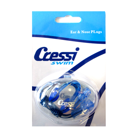 KIT pinza nariz y tapones oído Cressi.